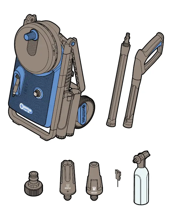 Nilfisk Core 150 High Pressure Washer fig 1