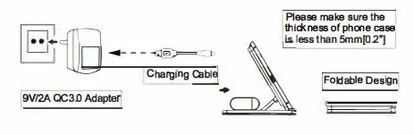 Guanyu Z15 2-in-1-Foldable-Wireless-Charger-fig-2