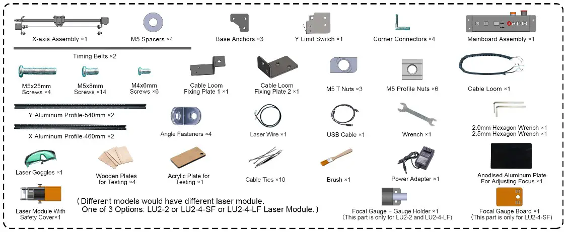 ORTUR Laser Master 2 Pro S2 Engraving Machine - features