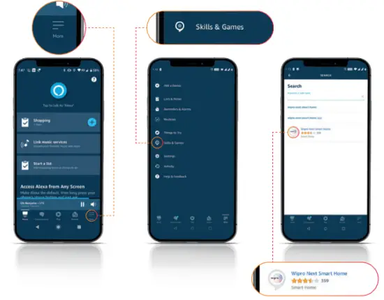 Pair smart light with Alexa
