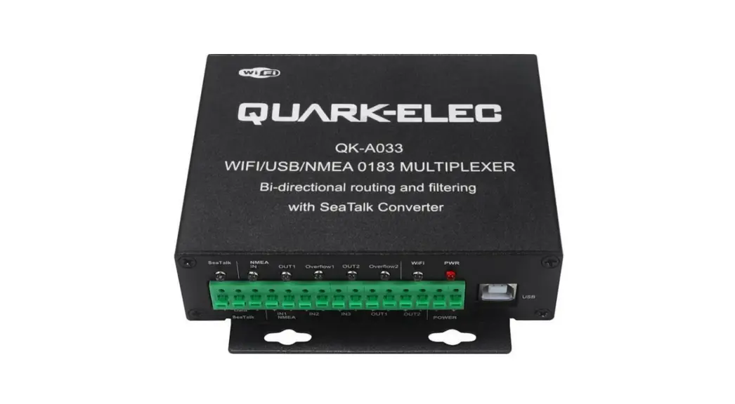 Quark-elec Qk-a033 Nmea 0183 Multiplexer Bi-directional Routing And Filteringwith Seatalk Converter Instruction Manual Quark-elec Qk-a033 Nmea 0183 Multiplexer Bi-directional Routing And Filteringwith Seatalk Converter Instruction Manual