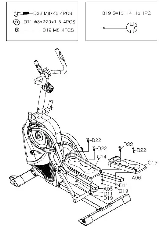 Sunny SF-E3919 PREMIUM CARDIO CLIMBER-6