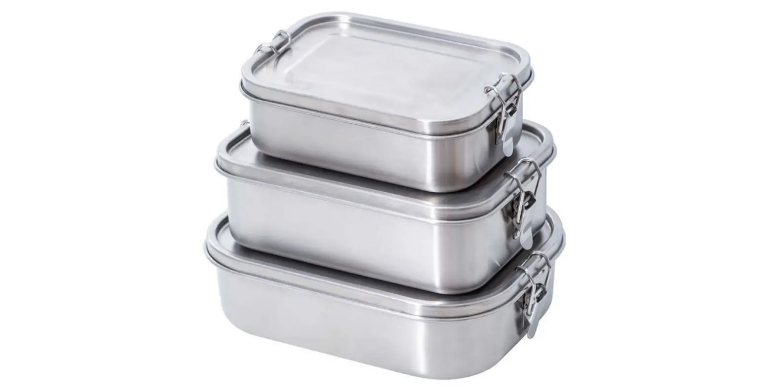 Silberthal 800ml Stainless Steel Lunch Box With Divider Instruction Manual