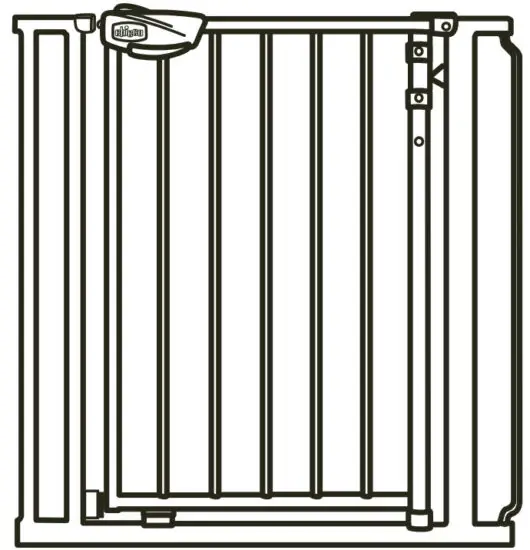 chicco 00-061379 Nightlight Auto Close Safety Gate Cancelletto Autoclose