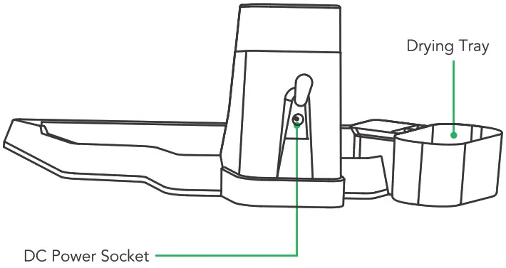 ACEKOOL VU1 Cordless Wet Dry Electric Floor Mops - Charging Station