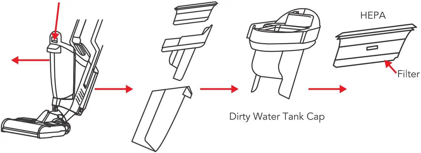 ACEKOOL VU1 Cordless Wet Dry Electric Floor Mops - Fig 14