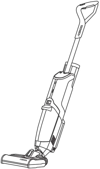 ACEKOOL VU1 Cordless Wet Dry Electric Floor Mops