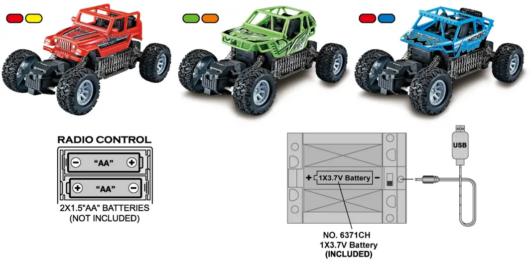 Te Bao Fa Toys Factory 86206966 Remote Control Car Series - 5
