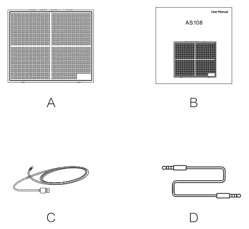 PROZIS AS108 Bluetooth Speaker - fig