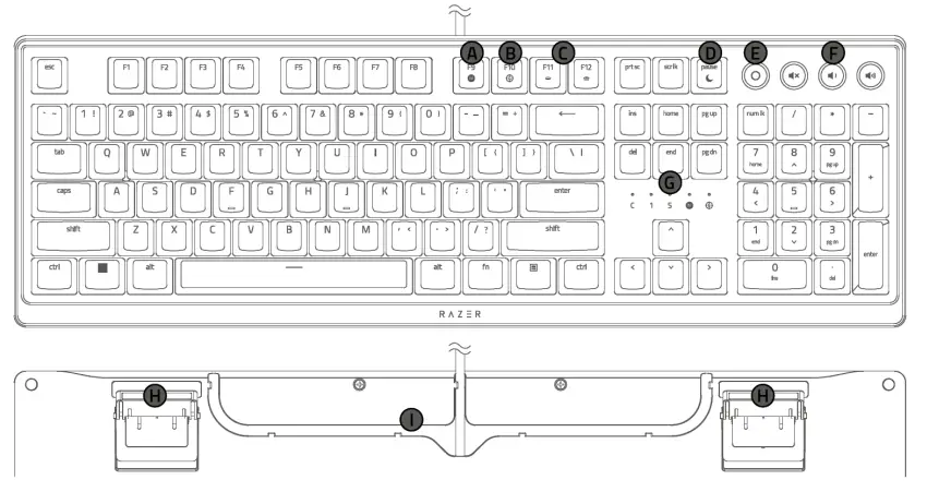 RAZER Ornata V3 Silent Gaming Keyboard -