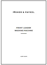 FISHER and PAYKEL 6 User guide