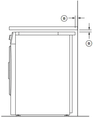 FISHER and PAYKEL A CAVITY & CLEARANCE DIMENSIONS 4
