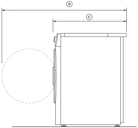 FISHER and PAYKEL PRODUCT DIMENSIONS 3