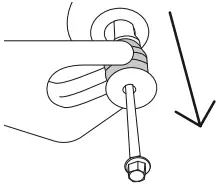 FISHER and PAYKEL REMOVING TRANSIT BOLTS B