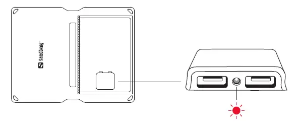 sandberg 420-69 Solar Charger 10W 2xUSB-FIG2