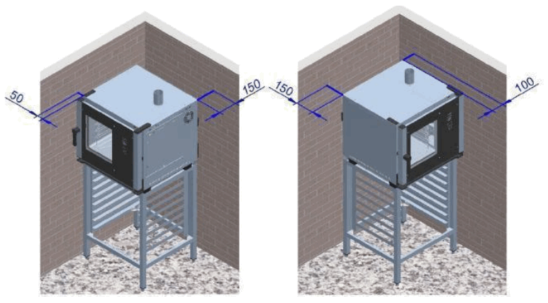 ggm gastro 20707000 6 Burners Gas Stove Static Electric Oven - 1