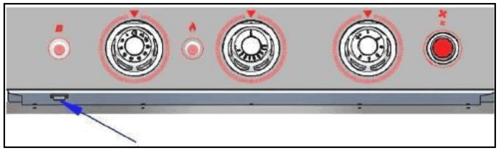 ggm gastro 20707000 6 Burners Gas Stove Static Electric Oven - 19