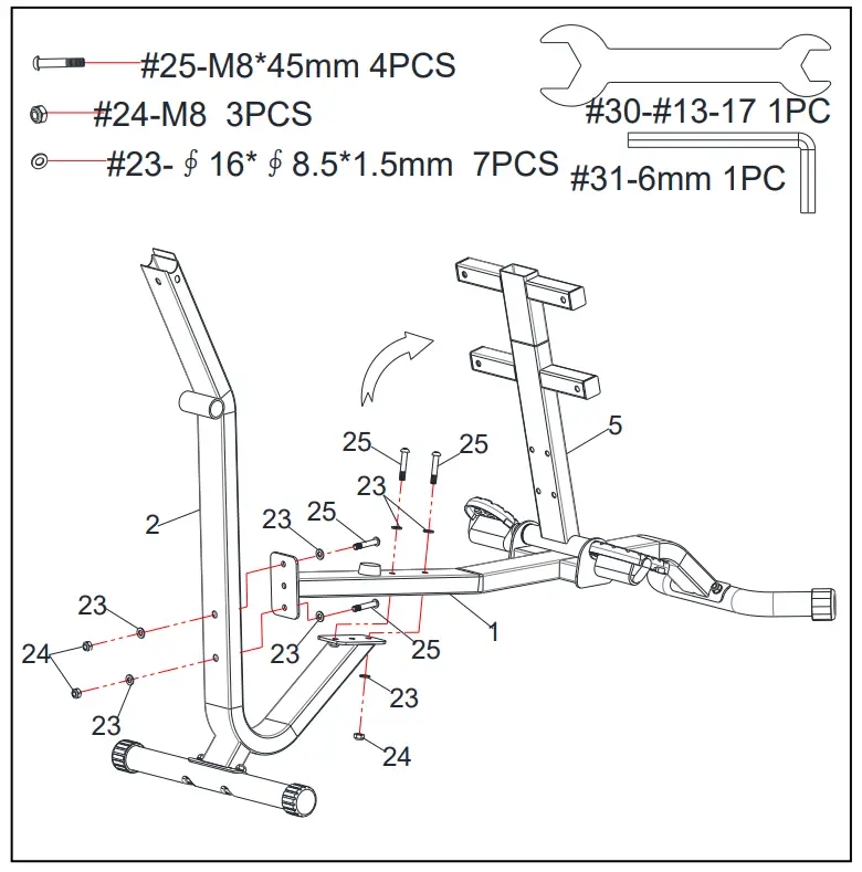 SUNNY SF BH621002 Stretch Training Machine - STEP2