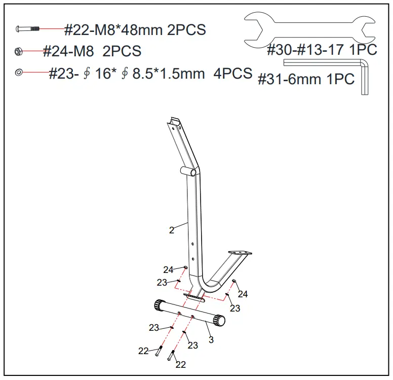 SUNNY SF BH621002 Stretch Training Machine - fig2