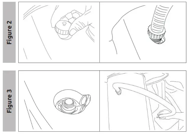 BluMill ZXJW0010 Ibiza Spa Pool AirJet Massage System Inflatable Spa - fig2