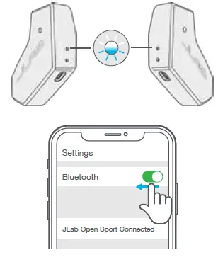 JLAB Open Sport Open Ear Wireless Earbuds-16
