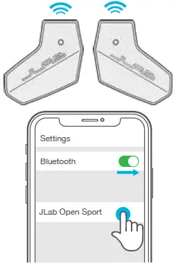 JLAB Open Sport Open Ear Wireless Earbuds-18