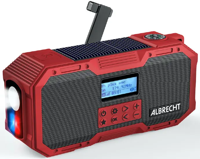 ALBRECHT DR 112 DAB Plus Emergency Radio
