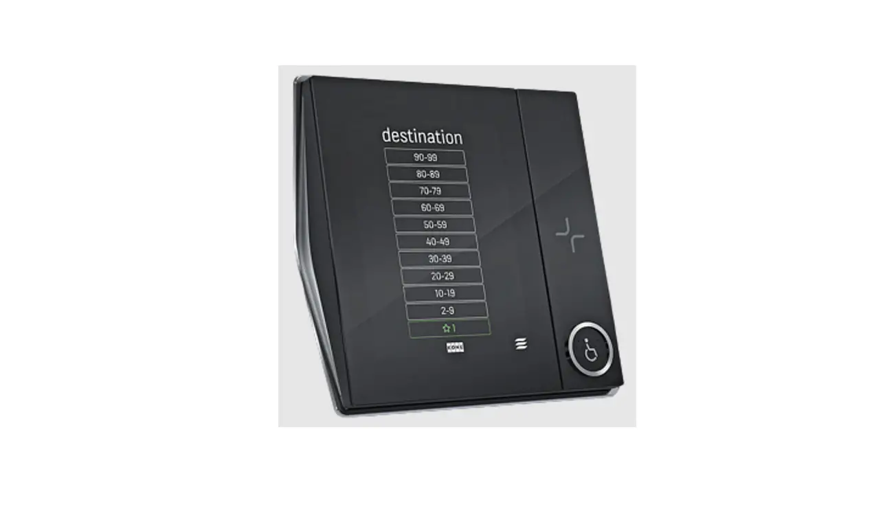 Kone Ksp 1028 Destination Operating Panel With An Advanced Touch Screen User Manual