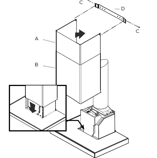 elica ETB436S3 36 Inch Wall Mount Range Hood 23