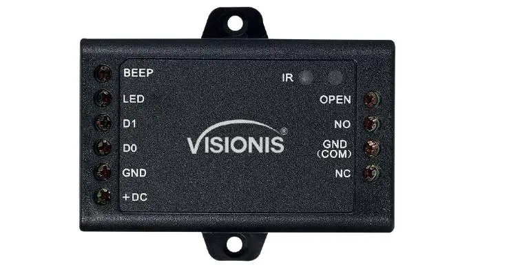 Visionis Vis-mini-cntrl 1 Door Controller For Access Control Systems User Manual
