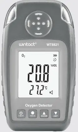 wintact WT8821 Digital Oxygen Detector-fig1