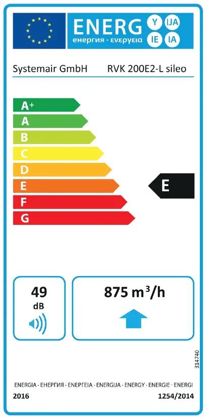 systemair 36094 RVK 200E2-L SILEO 1PH Circular Duct Fan 01