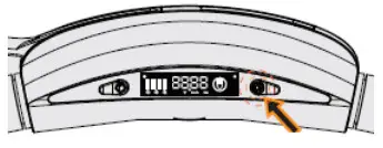 insportline Electric Scooter 19887 Swifter - button for horn.