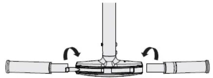 insportline Electric Scooter 19887 Swifter - clockwise
