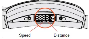 insportline Electric Scooter 19887 Swifter - current speed