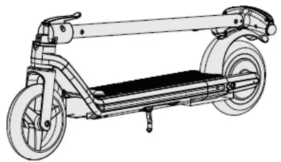 insportline Electric Scooter 19887 Swifter - the stand