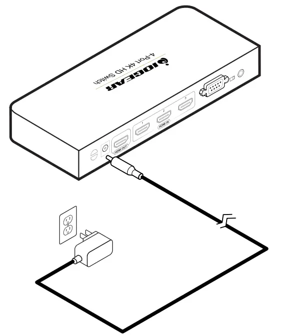 IOGEAR GHSW8441 GHSW8481 4 8 Port 4K HDMI Switch - Fig 5