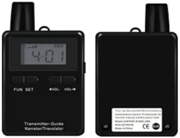 RICH AGE ELECTRONICS RC2402 Simultaneous Interpretation system