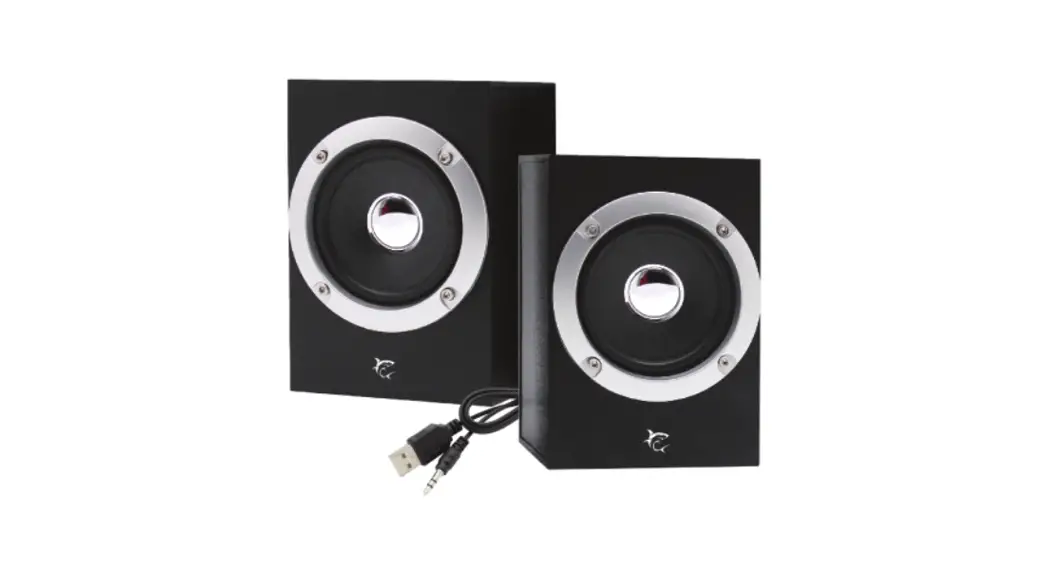 White Shark Gsp-602 Rhythmus 2.0 Wooden Speakers User Manual