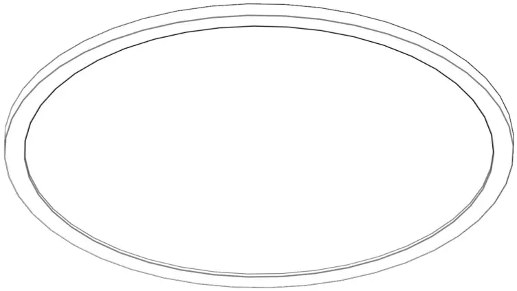 resistex 795503 MAXICIRCLED NU 7212lm 4000K 48W Round LED Suspension