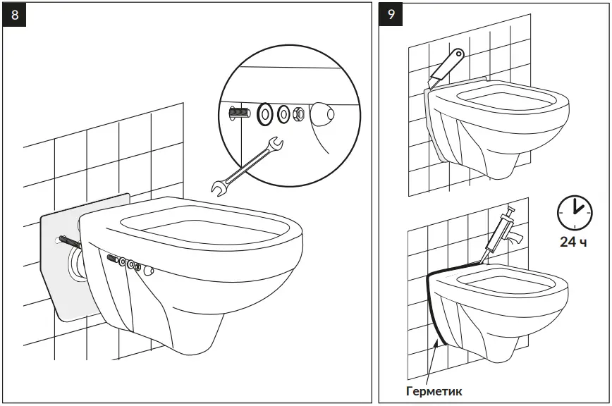 cersanit Carina S MZ CARINA XL Wall Hung Toilet - Fig 4