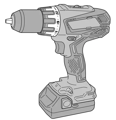 HiKOKI DV 18DGAL 18V Combi Drill 2 x 5.0Ah Batteries