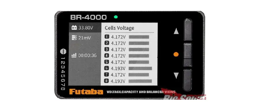 Futaba Br-4000 Battery Checker With Cell Balance Correction Function Instruction Manual