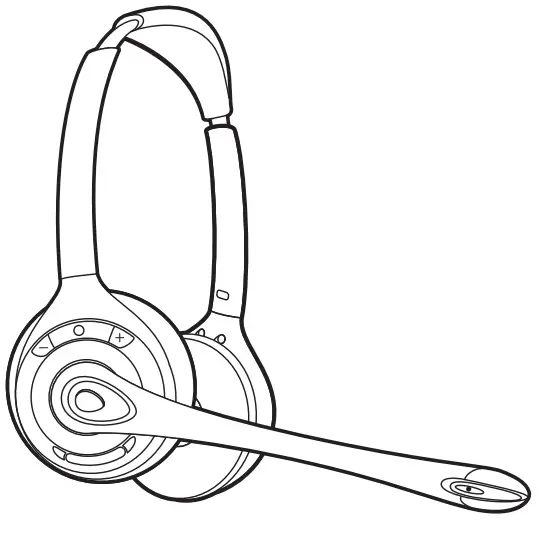 plantronics CS510 CS520 Wireless Headset System - Box