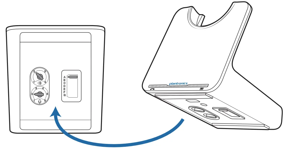 plantronics CS510 CS520 Wireless Headset System - Henset 2