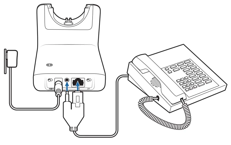 plantronics CS510 CS520 Wireless Headset System - Henset 9