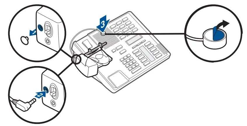 plantronics CS510 CS520 Wireless Headset System - Henset7