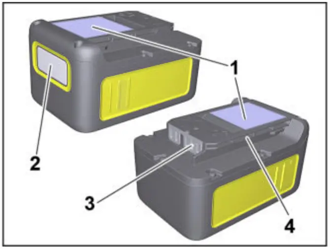 KARCHER 18-25 18V Battery-Powered Grass Trimmer - Fig 1