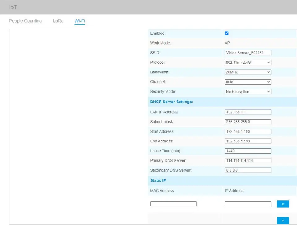 LINOVISION S500SD LoRaWAN Wireless WorkSpace Sensor - Fig 9