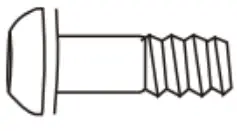 D 38mm M8 bolt (x20)